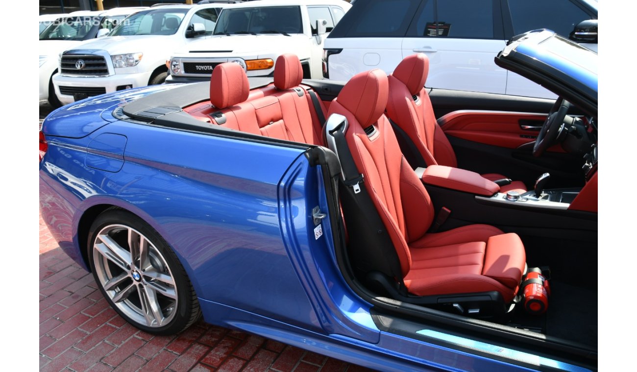 BMW 420i I Convertible M Sport 2019 warranty GCC