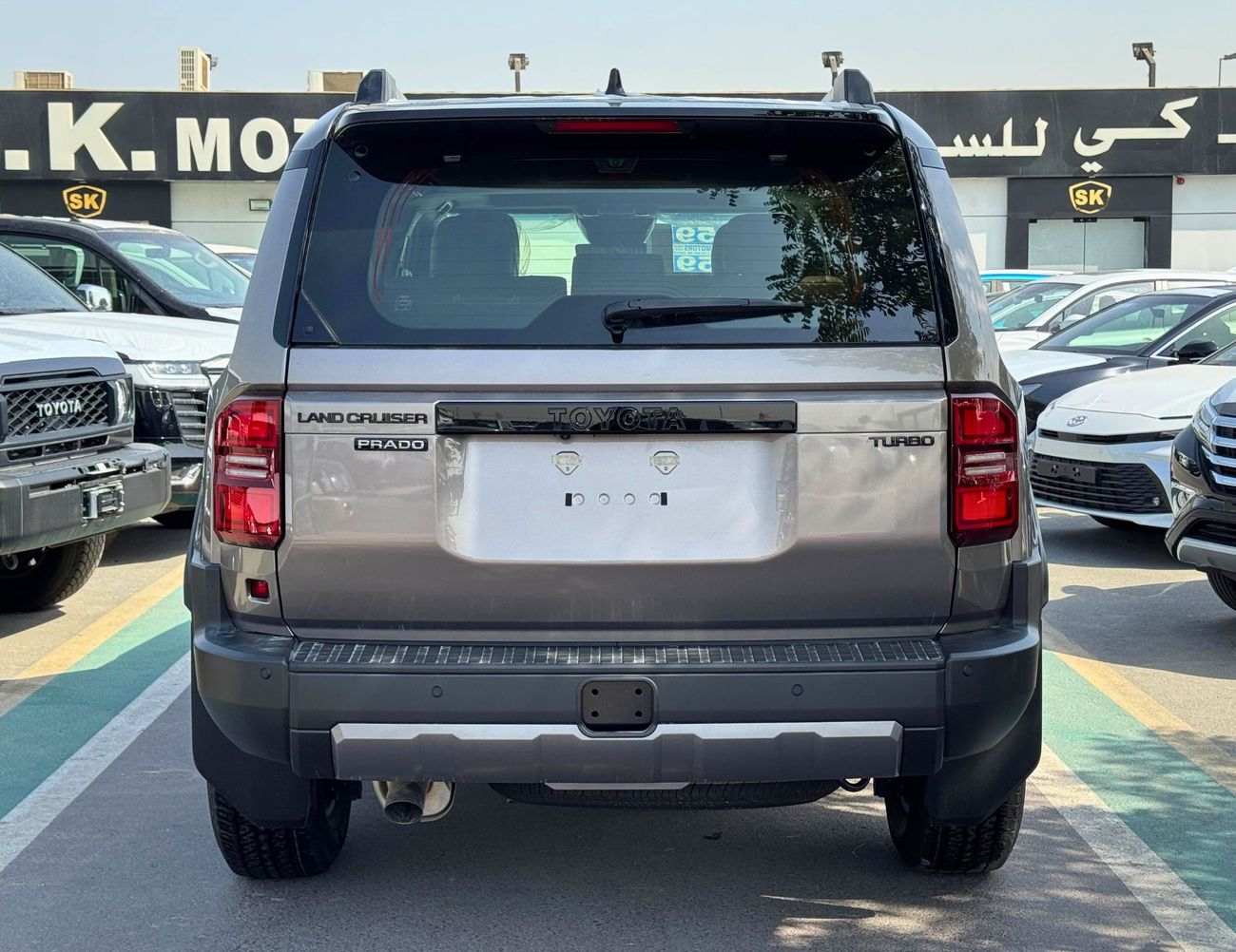 Toyota Prado ADVENTURE TOP VARIANT | 2.4L | HEADUP DISPLAY WITH 360* | POWER SEATS | SUNROOF (CODE# 69052)