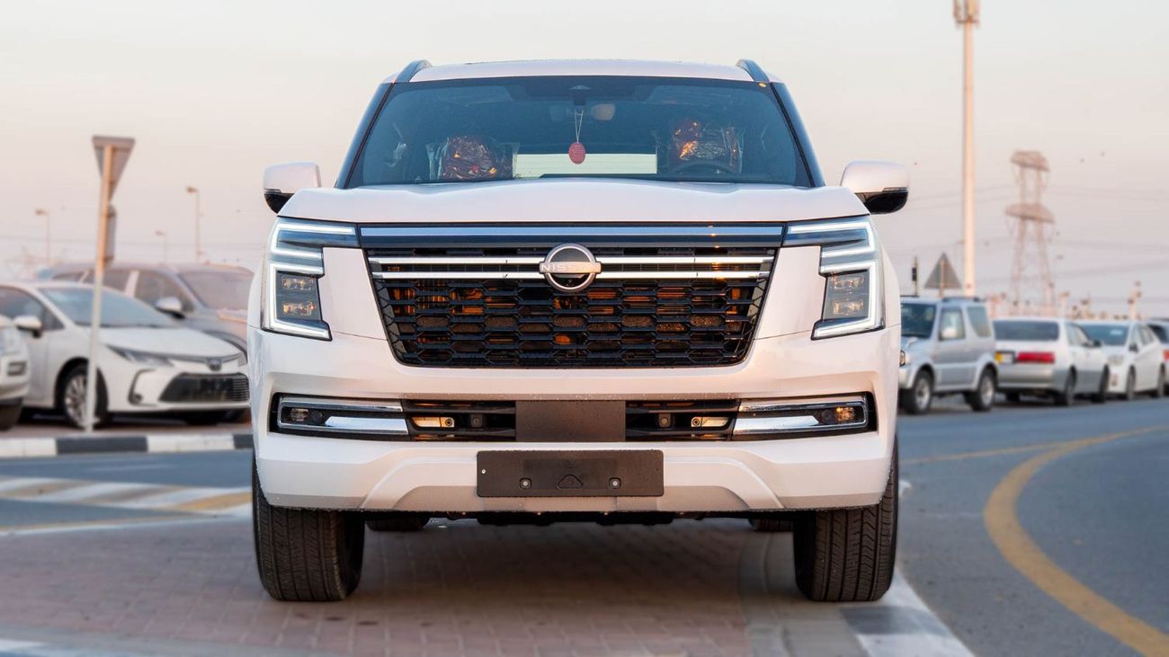 نيسان باترول 2026 Nissan Patrol SE Platinum 3.8L AT Petrol (White-Tan) (Export Only)