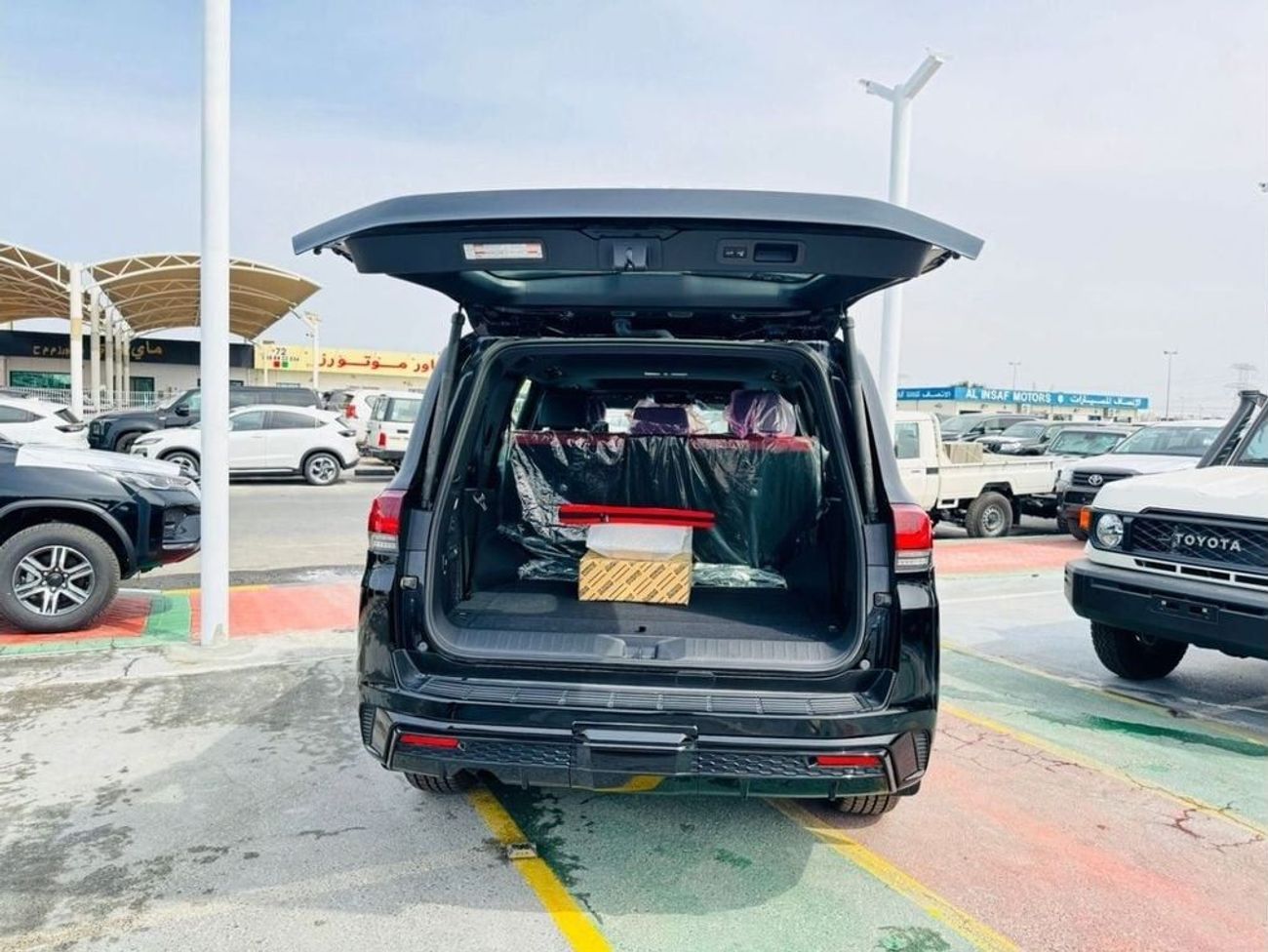 Toyota Land Cruiser TOYOTA LC300-3.3L DIESEL 4WD BLACK COLOR-GCC-FULL OPTION 2024