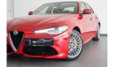 Alfa Romeo Giulia 2018 Alfa Romeo Giulia Veloce / Alfa Romeo Warranty