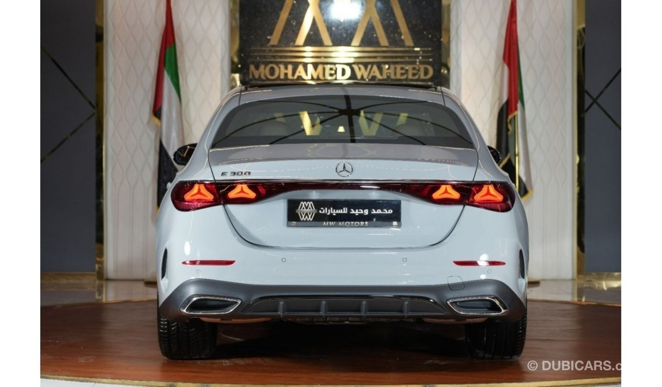 مرسيدس بنز E300 Mercedes-Benz E 300 | GCC 2024 0km | Agency Warranty | AMG Package | Panoramic | 360 View