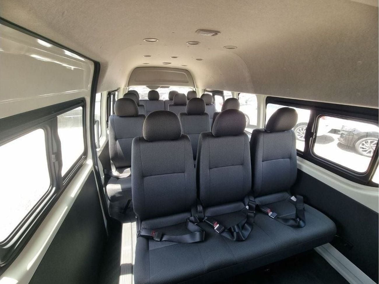 تويوتا هاياس GL TOYOTA HIACE 2.7 13 STR MT HIGHROOF 2024 MODEL