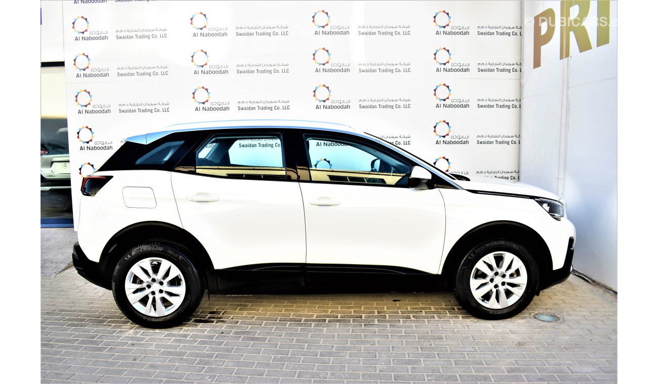 Peugeot 3008 1.6L ACTIVE 2019 GCC SPECS UNDER AGENCY WARRANTY UP TO 2023 OR 100,000 KM