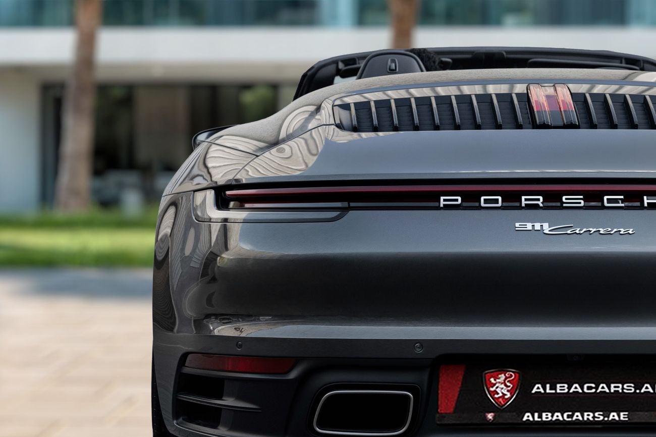 بورش 911 Carrera Cabriolet | 9,792 P.M | 0% Downpayment | PORSCHE WARRANTY!