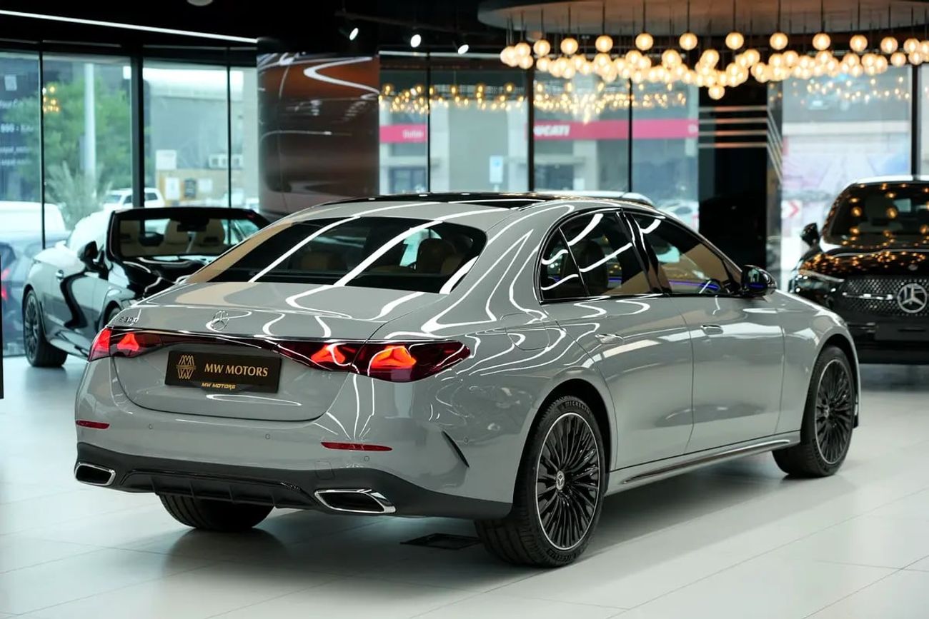 مرسيدس بنز E300 E 300 | GCC 0km | Agency Warranty | AMG Package