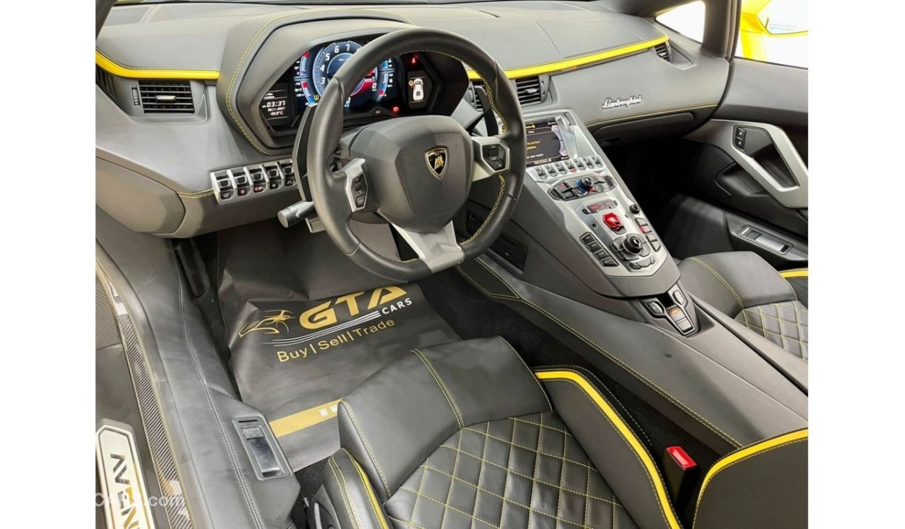 لمبرجيني أفينتادور 2018 Lamborghini Aventador S , Full Agency History, Warranty, GCC