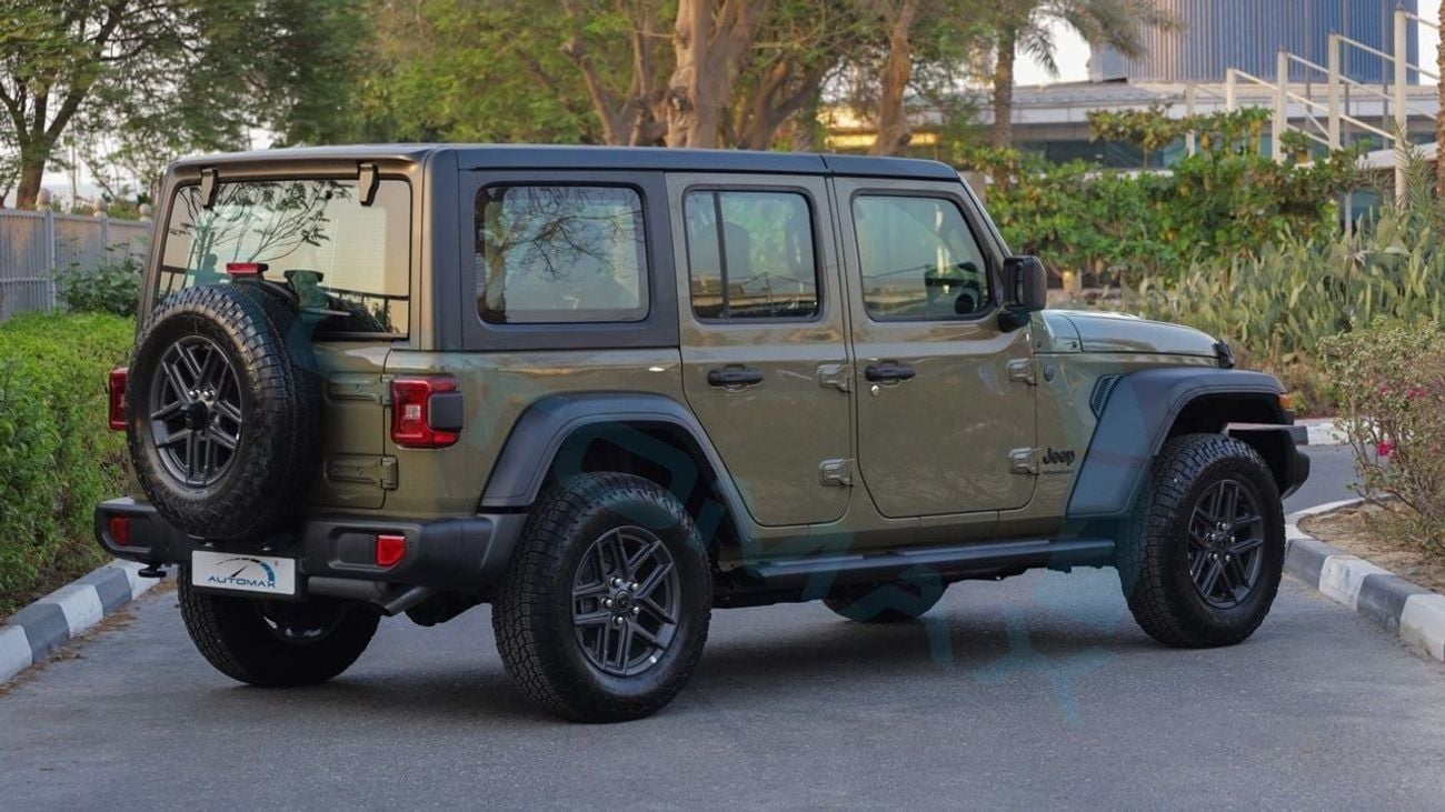 Jeep Wrangler Unlimited Sport S I4 2.0T 2025 GCC 0Km With 3 Years Warranty Or 60,000 Km @Official Dealer