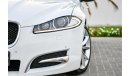 Jaguar XF Supercharged Premium Luxury - 2 Y Warranty  - GCC - AED 1,645 Per Month - 0% Downpayment