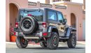 Jeep Wrangler Sport “Magnum Edition” 2018 AED 1940 P.M with 0 % D.P