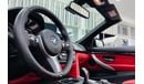 BMW 428i M Sport GCC .. FSH .. Perfect Condition .. Convertible .