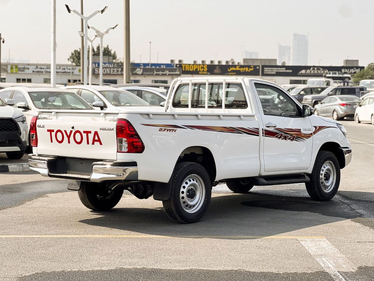 Toyota Hilux EXPORT ONLY - GLS 2.7L 4WD Single Cabin (With Central Diff Lock)