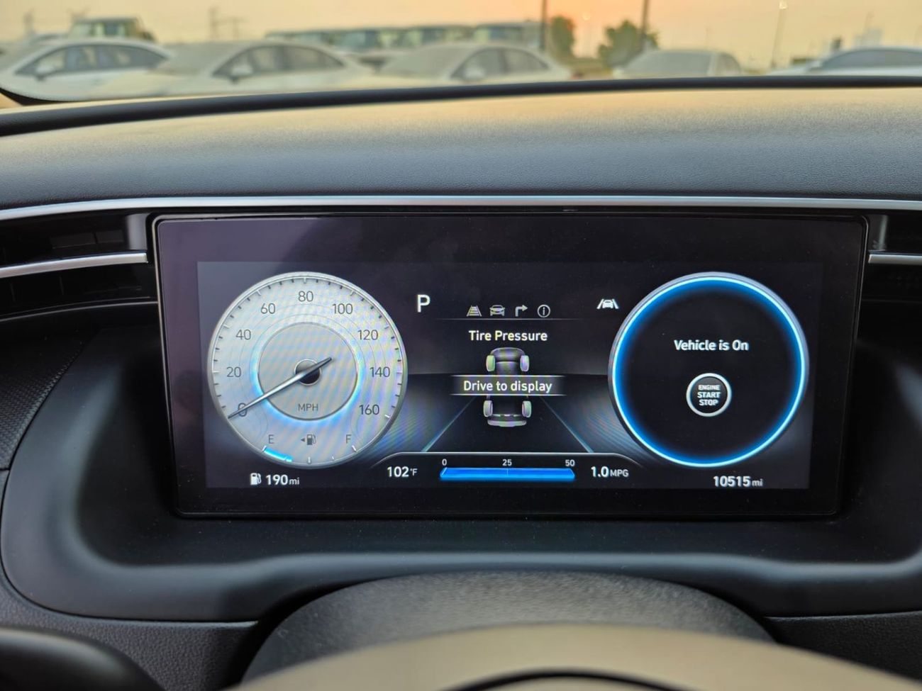 Hyundai Santa Cruz 2024 Model full option 2.5L engine Sunroof , Push button and leather seats