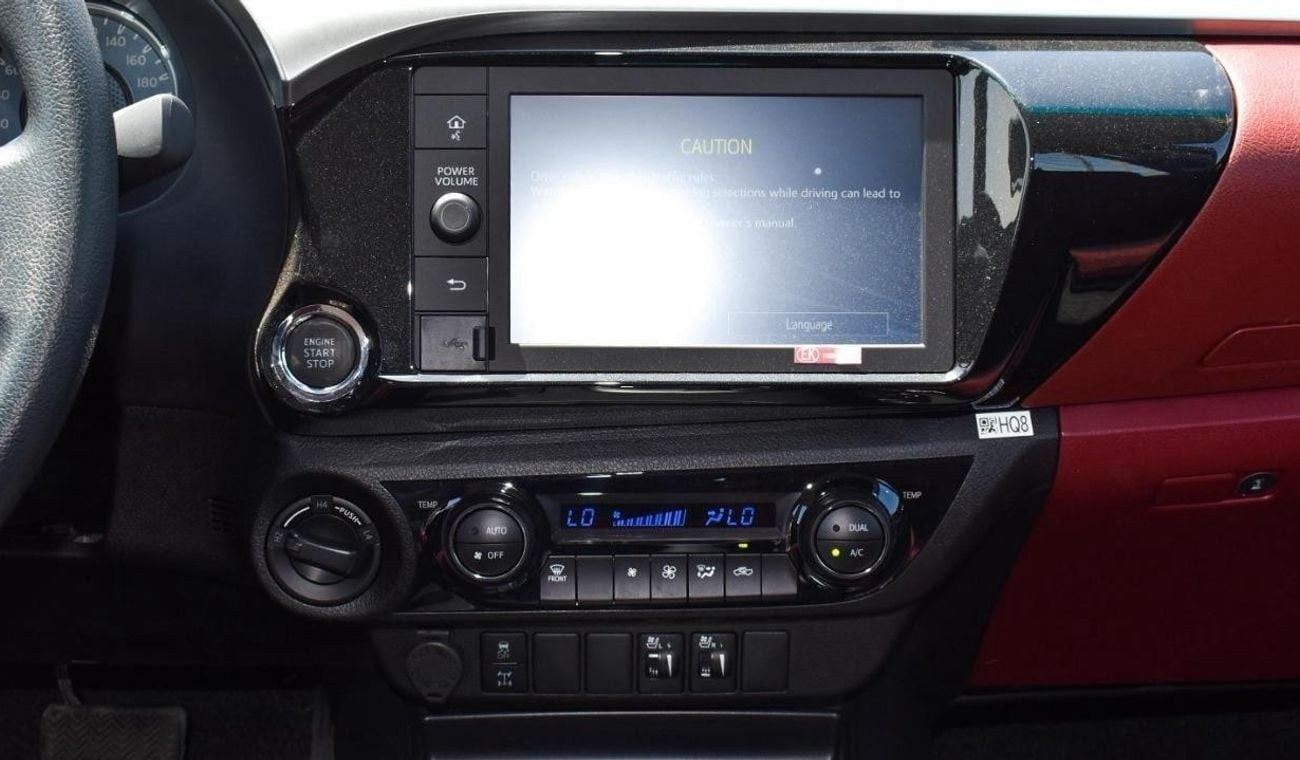 تويوتا هيلوكس S GLX 2.7L 4WD A/T S GLX 2.7L 4WD, KEYLESS ENTRY, PUSH START, SEAT COOLER , MODEL 2024 SAUDI SPECS