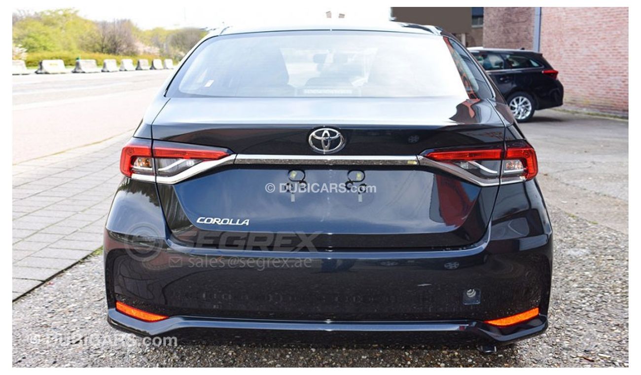 تويوتا كورولا محرك 1.6 الشكل الجديد للتسجيل و التصدير- السيارة في اوربا