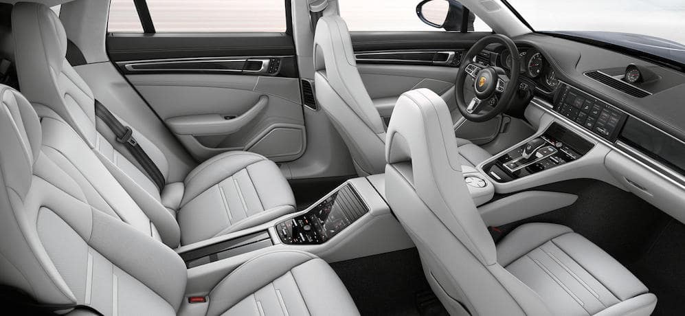 Porsche Panamera S interior - Seats