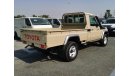 Toyota Land Cruiser Pick Up SINGLE CABIN V-6 DIESEL 2020 MODEL WITH ALLOY WHEELS ONLY FOR EXPORT VERY GOOD PRICE FOR EXPORT ONLY