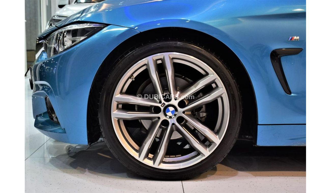 BMW 420i BMW 420i M-Kit 2018 Model!! in BLUE / GREEN Color! GCC Specs AGENCY WARRANTY Oct.2022 or 200,000 KM 