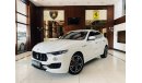 Maserati Levante SQ4 Warranty + contract service GCC 2018