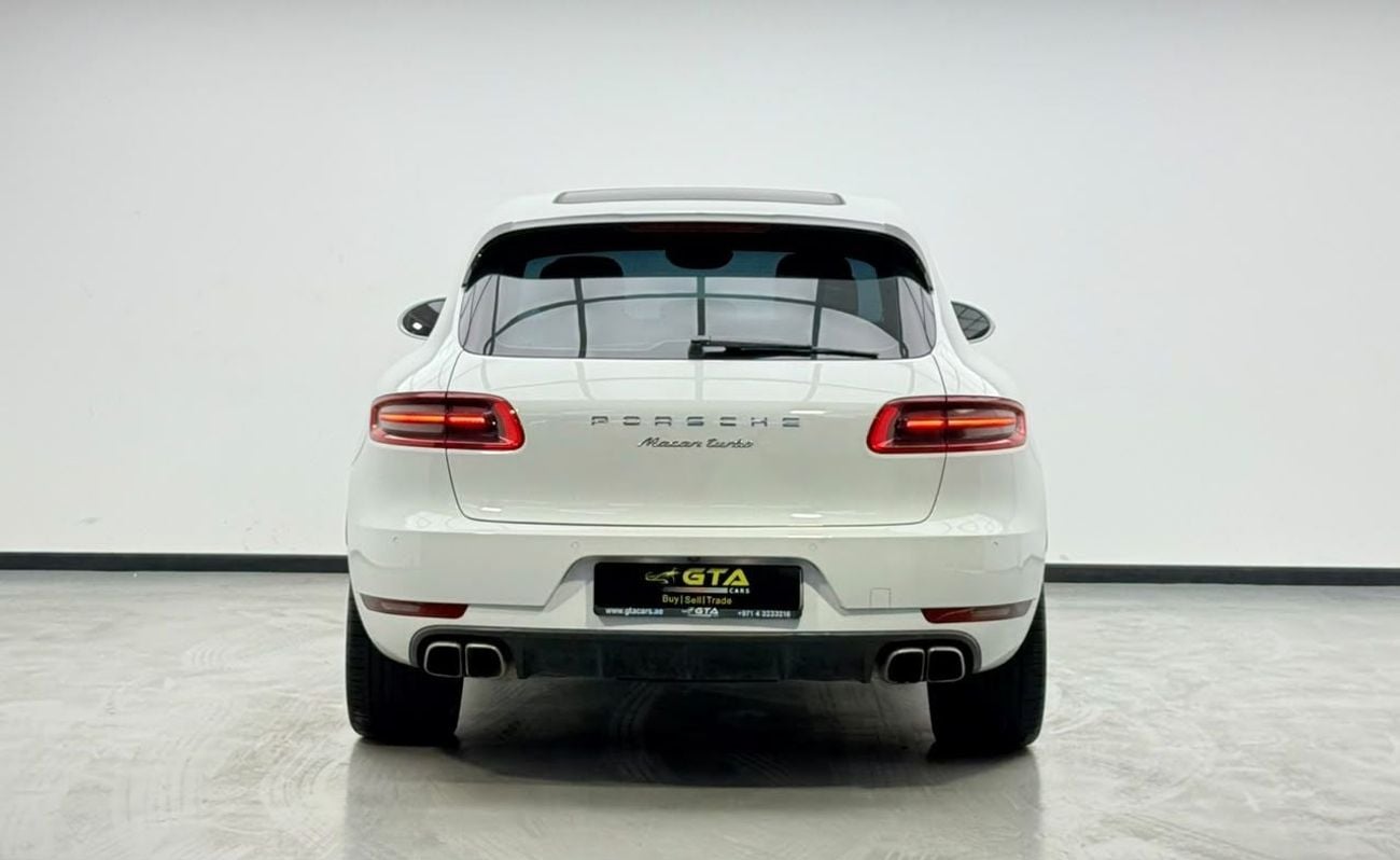 بورش ماكان TURBO 2015 Porsche Macan Turbo, Service History, Excellent Condition, GCC Specs.