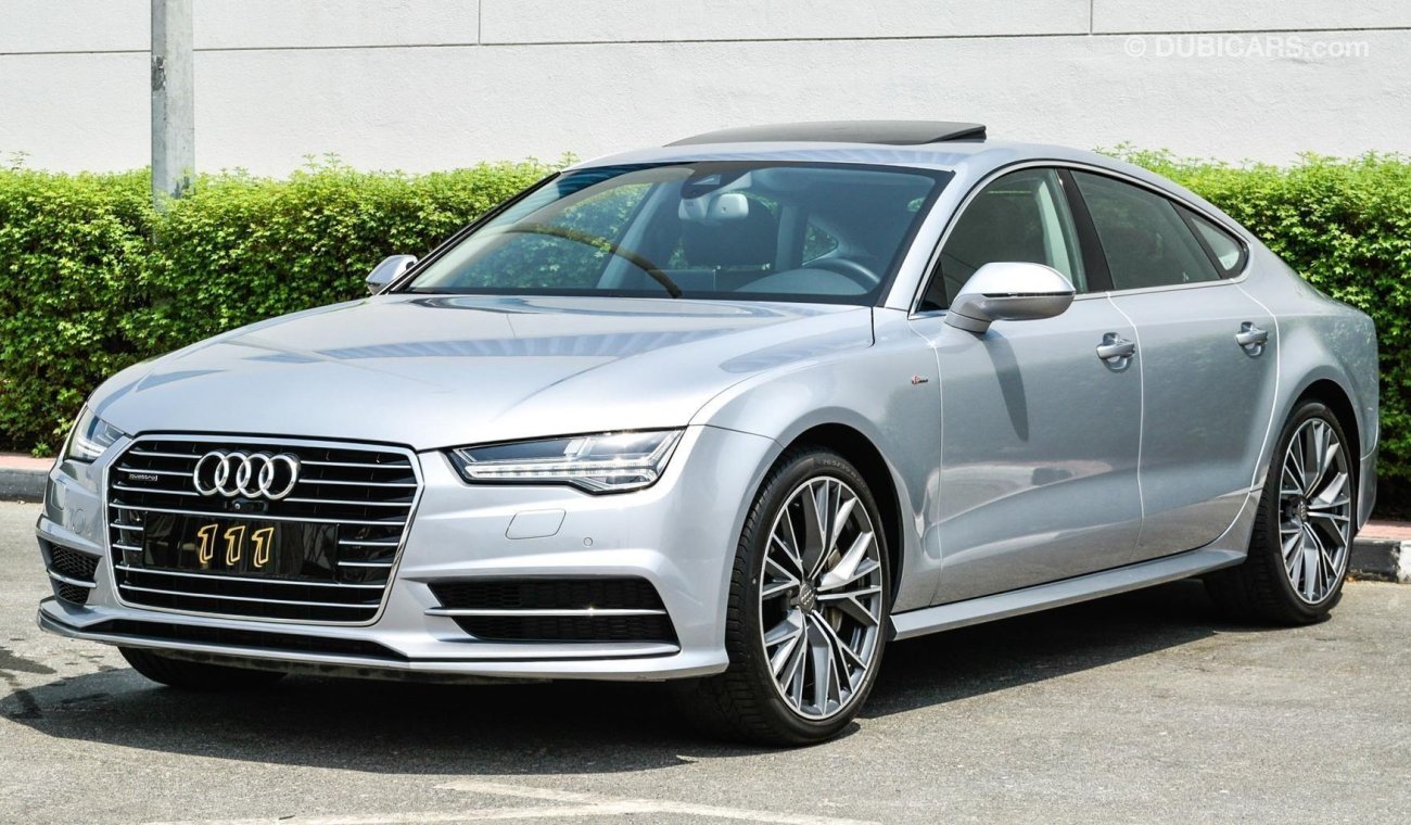 Audi A7 Sline / 3.0L-V6 / 50TFSI Quattro / GCC Specifications