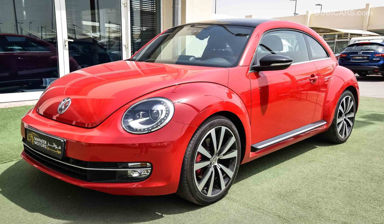 Volkswagen Beetle Turbo AGENCY WARRANTY FULL SERVICE HISTORY GCC