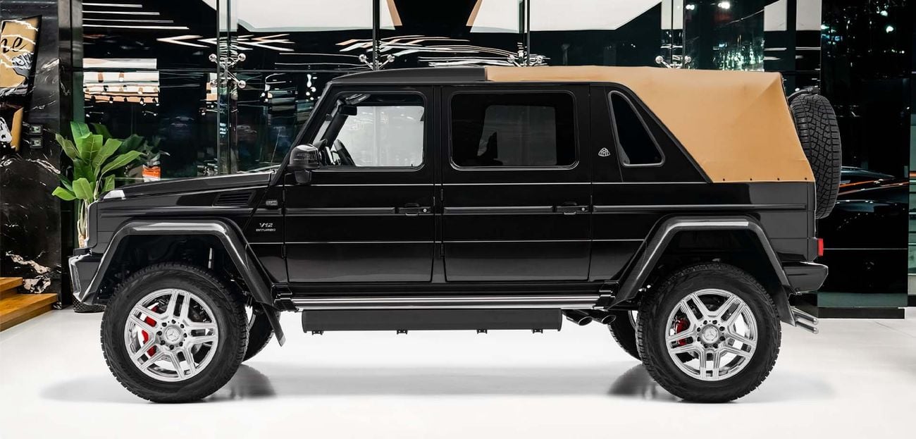Mercedes Maybach G 650 6.0L V12 Biturbo Engine