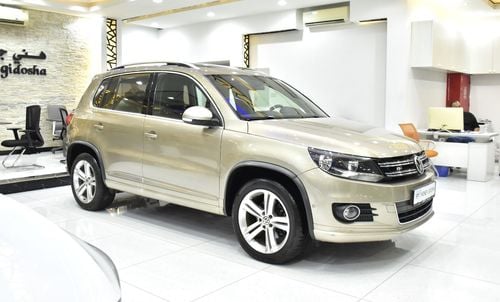 Volkswagen Tiguan EXCELLENT DEAL for our Volkswagen Tiguan R-Line ( 2016 Model ) in Beige Color GCC Specs