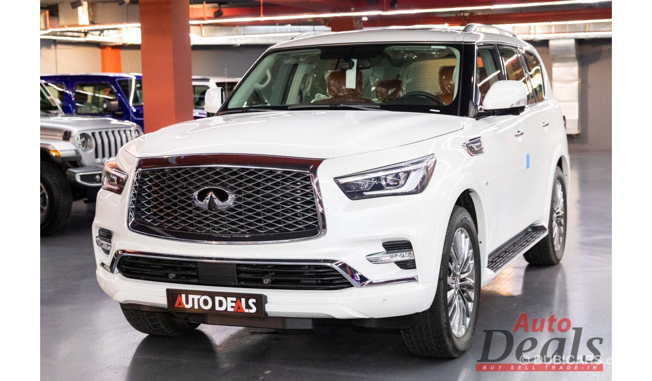 إنفينيتي QX80 | 2019 | GCC | WARRANTY | FULL OPTIONS