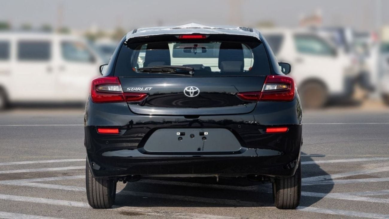 Toyota Starlet (LHD) TOYOTA STARLET 1.5P AT MY2025 – BLACK