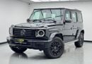 Mercedes Benz G500 STD 2025 Mercedes Benz G500 AMG, 2030 Mercedes Warranty, Mercedes Service History, GCC
