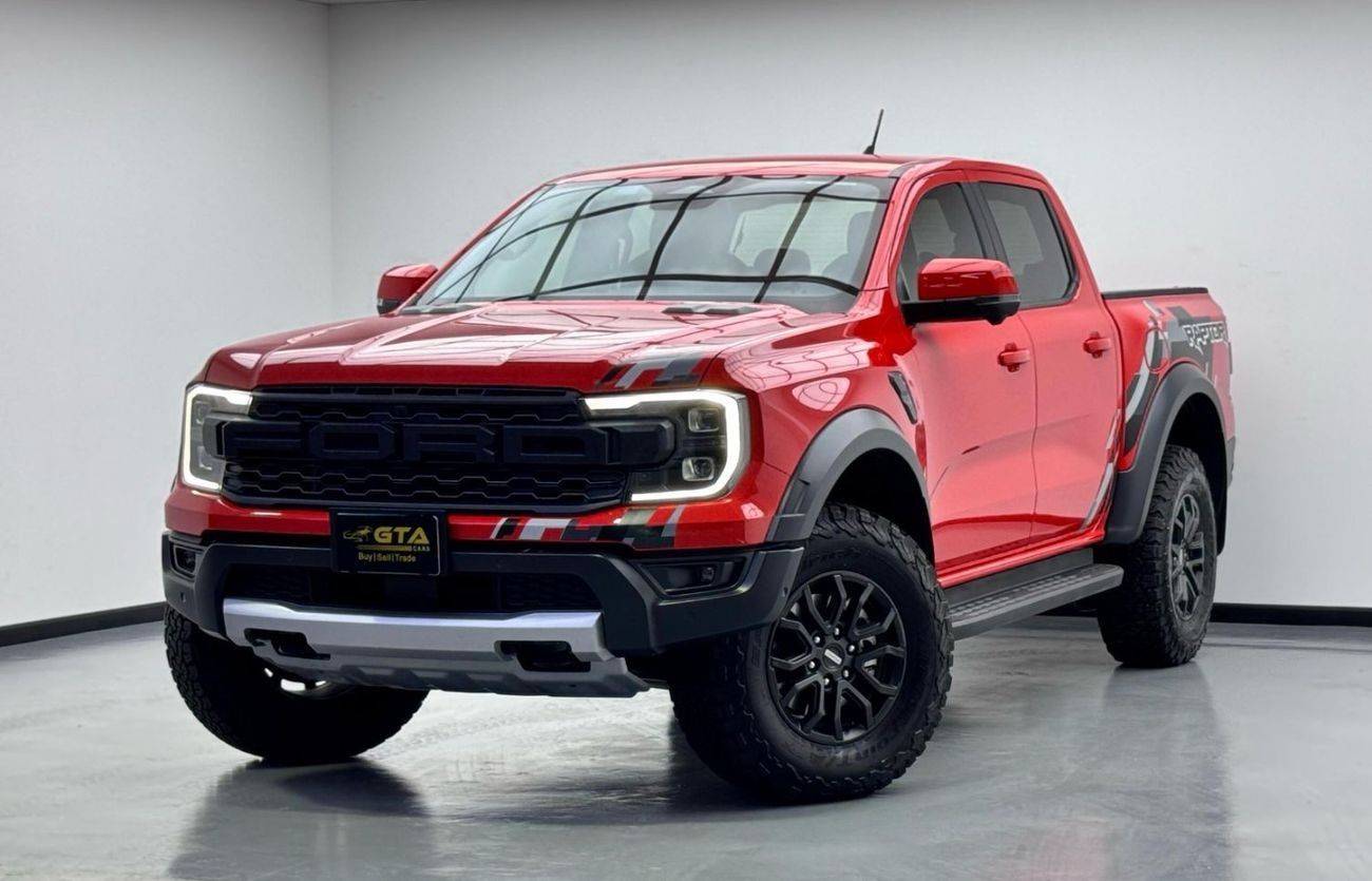 فورد رينجر رابتور 2024 Ford Ranger Raptor, 2029 Ford Warranty + Service Pack, Very Low Kms, GCC