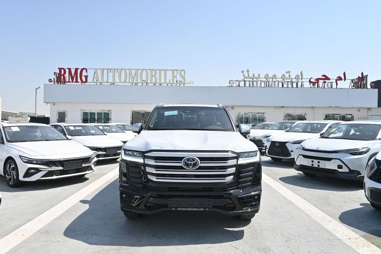تويوتا لاند كروزر VX 4.0L V6, 4WD, Color Black inside Black, Model 2026