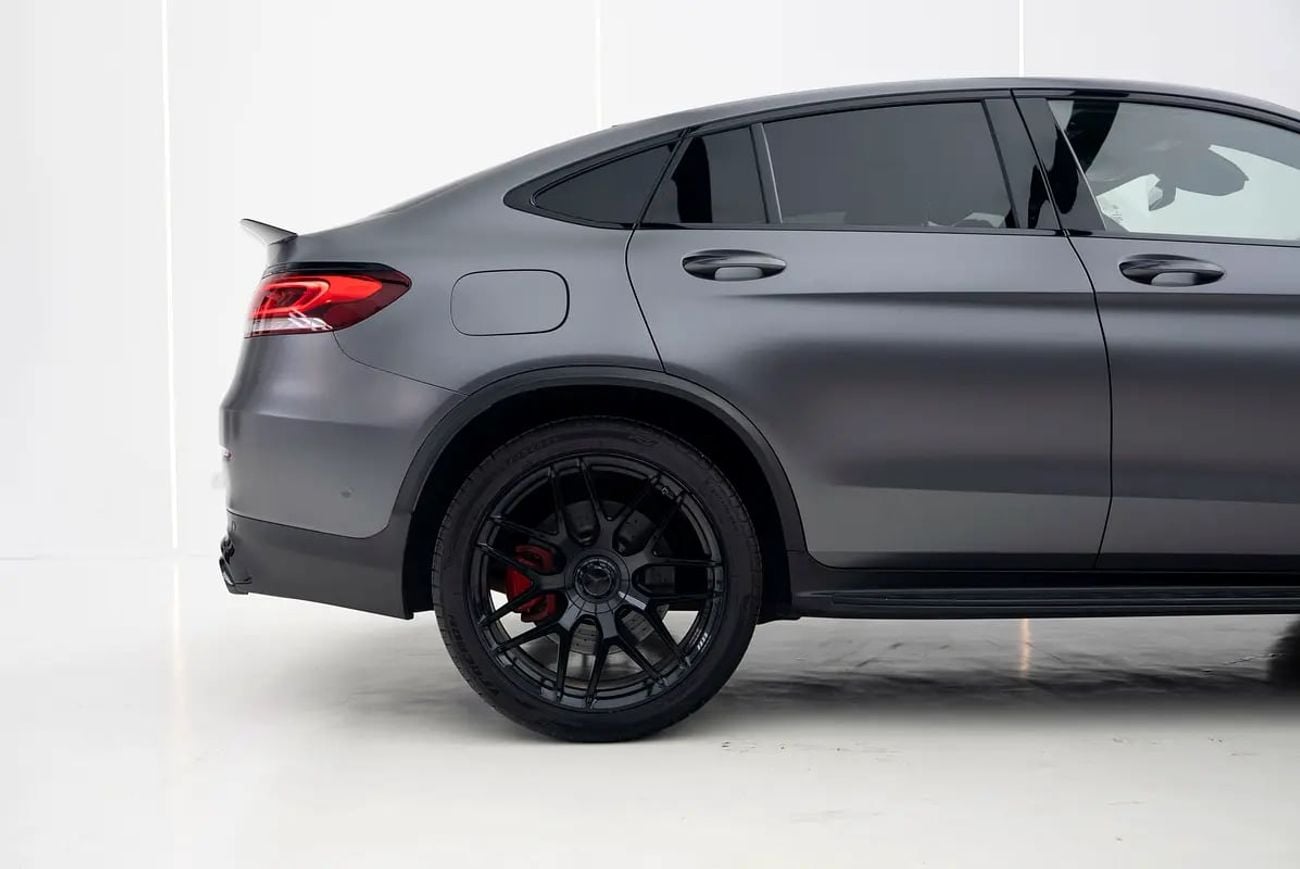 Mercedes Benz GLC 63 AMG S 503 HP V8 | MATTE GREY | 21-INCH AMG WHEELS