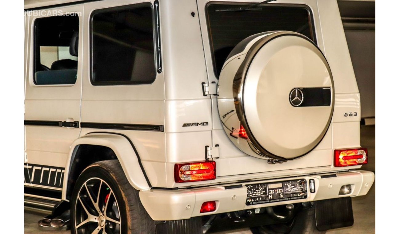 مرسيدس بنز G 63 AMG Mercedes-Benz G63 AMG (EDITION 463) 2016 GCC under Warranty with Zero Down-Payment.