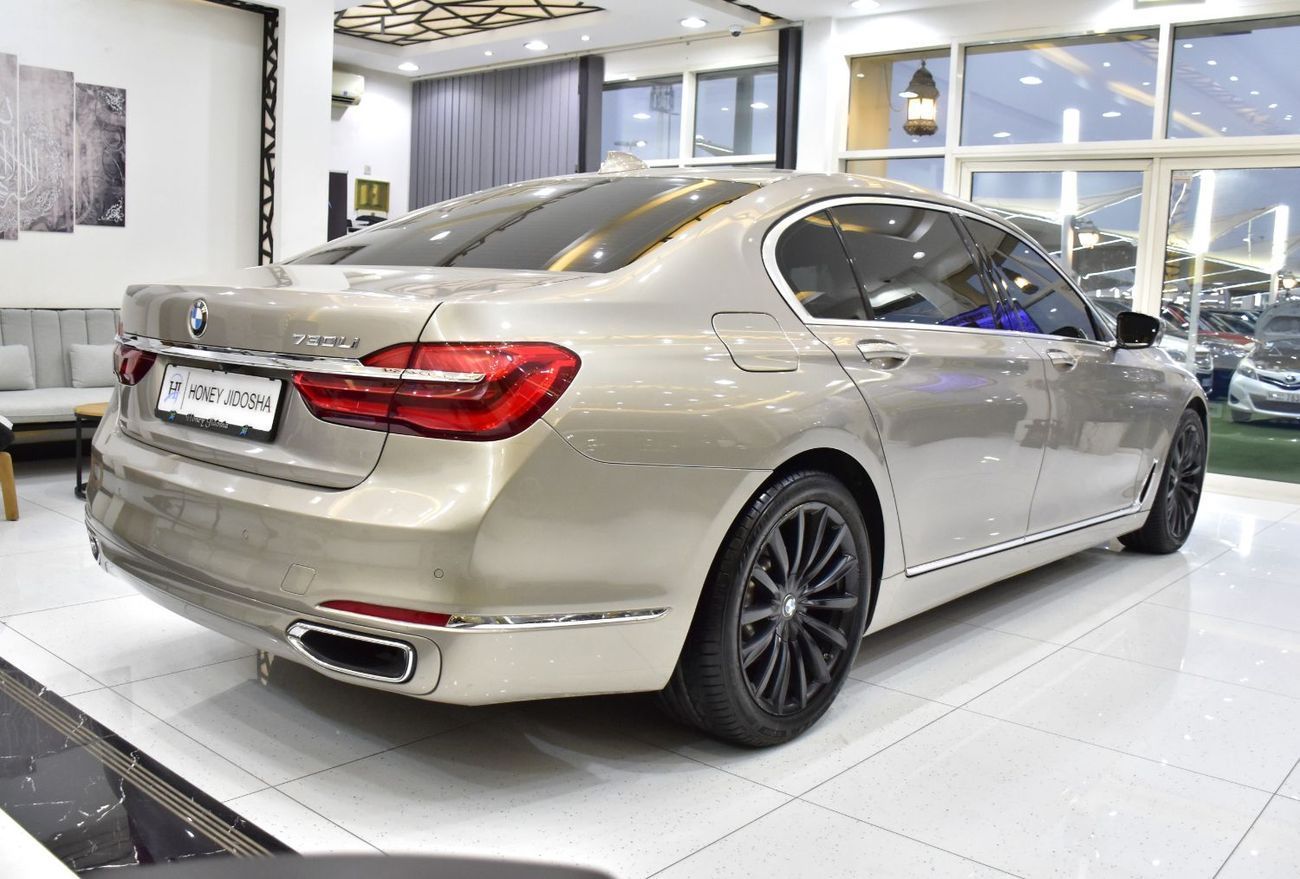 BMW 730Li EXCELLENT DEAL for our BMW 730Li ( 2017 Model ) in Beige Color GCC Specs