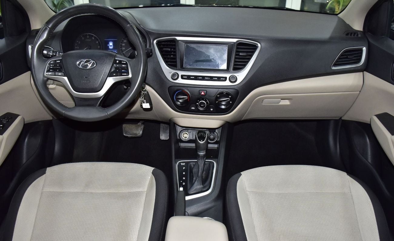 Hyundai Accent GL MID EXCELLENT DEAL for our Hyundai Accent 1.6L ( 2020 Model ) in Blue Color GCC Specs