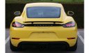 Porsche 718 Cayman PORSCHE 718 S CAYMAN GCC 2017 FULL OPTION