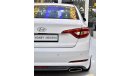 Hyundai Sonata EXCELLENT DEAL for our Hyundai Sonata ( 2017 Model ) in White Color GCC Specs