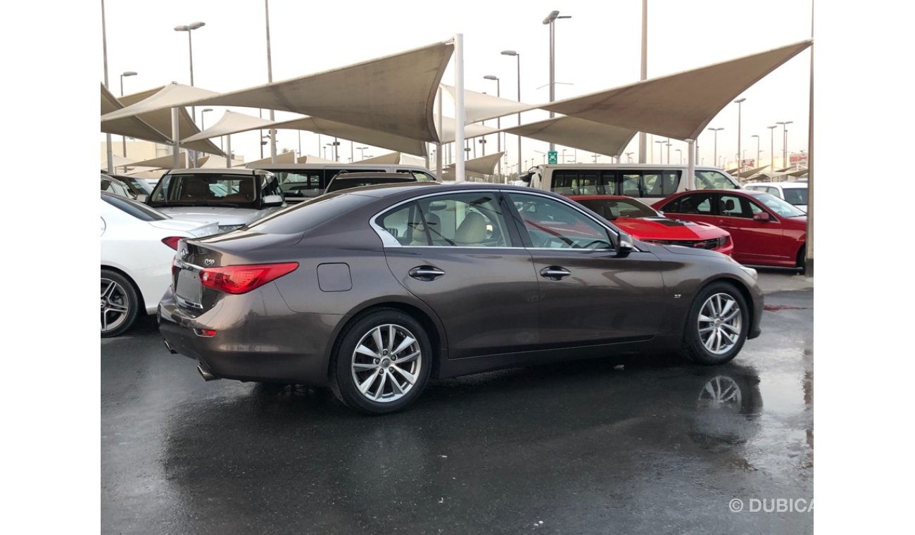 Infiniti Q50 INFINITY Q50 MODEL 2014 GCC car perfect condition full option low mileage