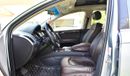 Audi Q7 2009 GCC model, silver color, saffron interior, leather panorama, cruise control, sensor wheels, in