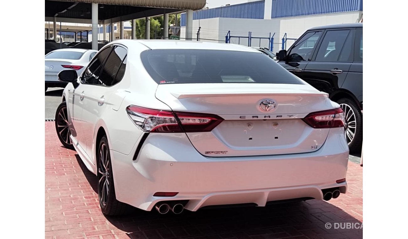 تويوتا كامري Sport 3.5L V6 Under Warranty and Service 2019 GCC