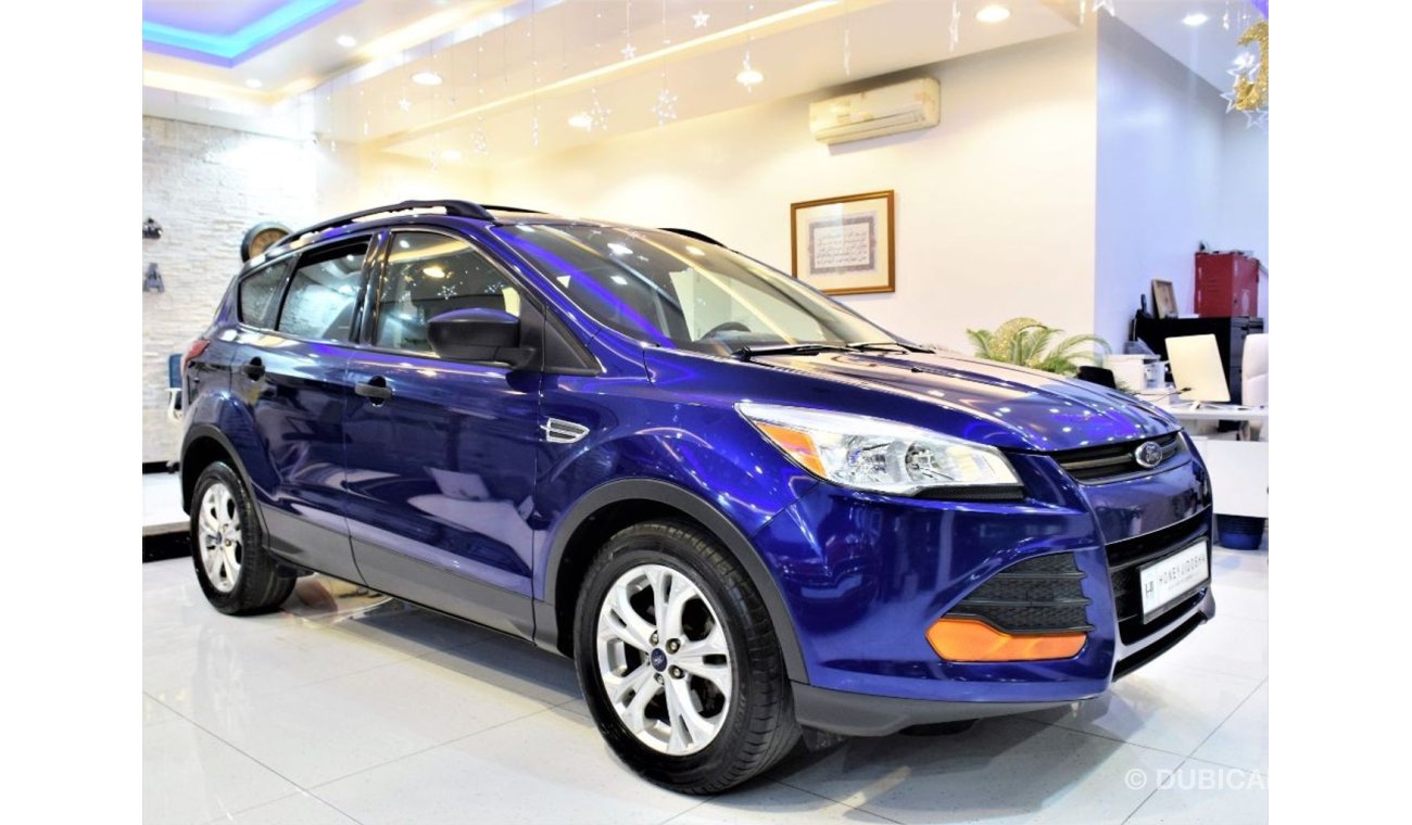 Ford Escape ( ORIGINAL PAINT ( صبغ وكاله ) AMAZING Ford Escaped 2014 Model!! in Blue Color! GCC Specs