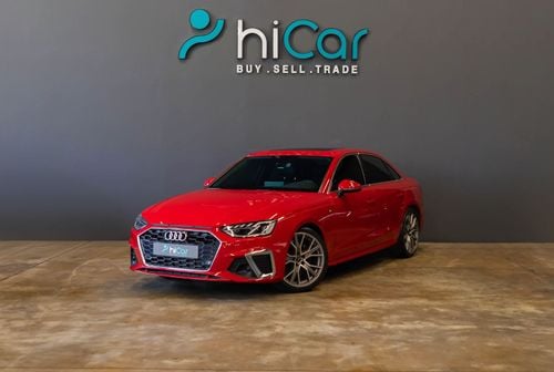أودي A4 35 TFSI S Line 1.4L 1,858 pm • 0% Downpayment • 35TFSI S-Line • Agency Warranty