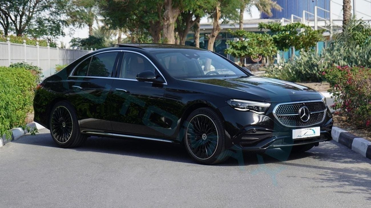 Mercedes-Benz E300 AMG EQ Boost 2.0T RWD 2026 GCC 0Km With 2 Years Unlimited Mileage Warranty @Official Dealer