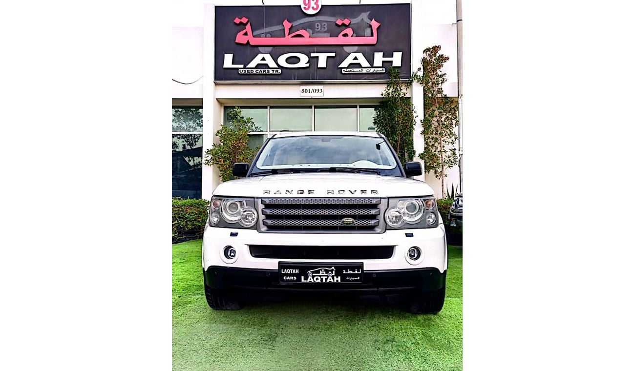 Gulf Rang Rover Used Land Rover Range Rover Sport Model 2009 Gulf white color inside ...