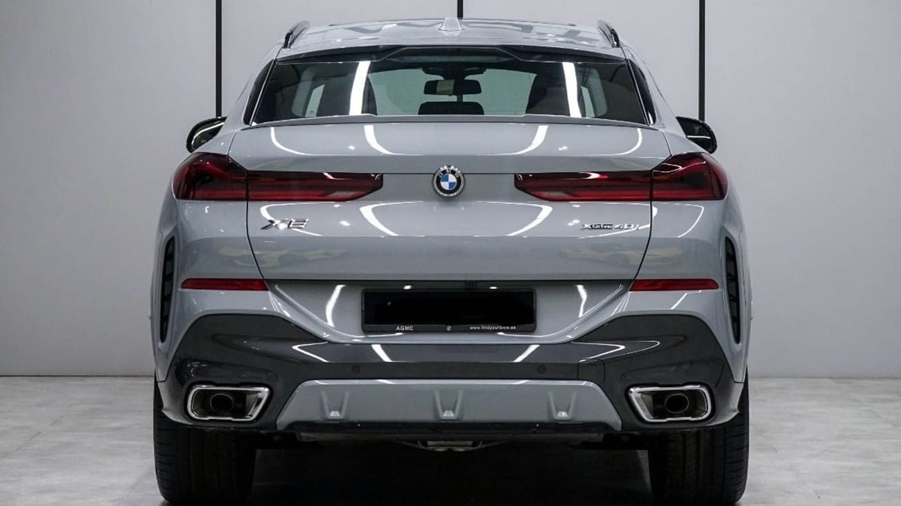 بي أم دبليو X6 xDrive40i M Sport Package | 3.0L | GCC Specs | 0 KM | Dealer Warranty