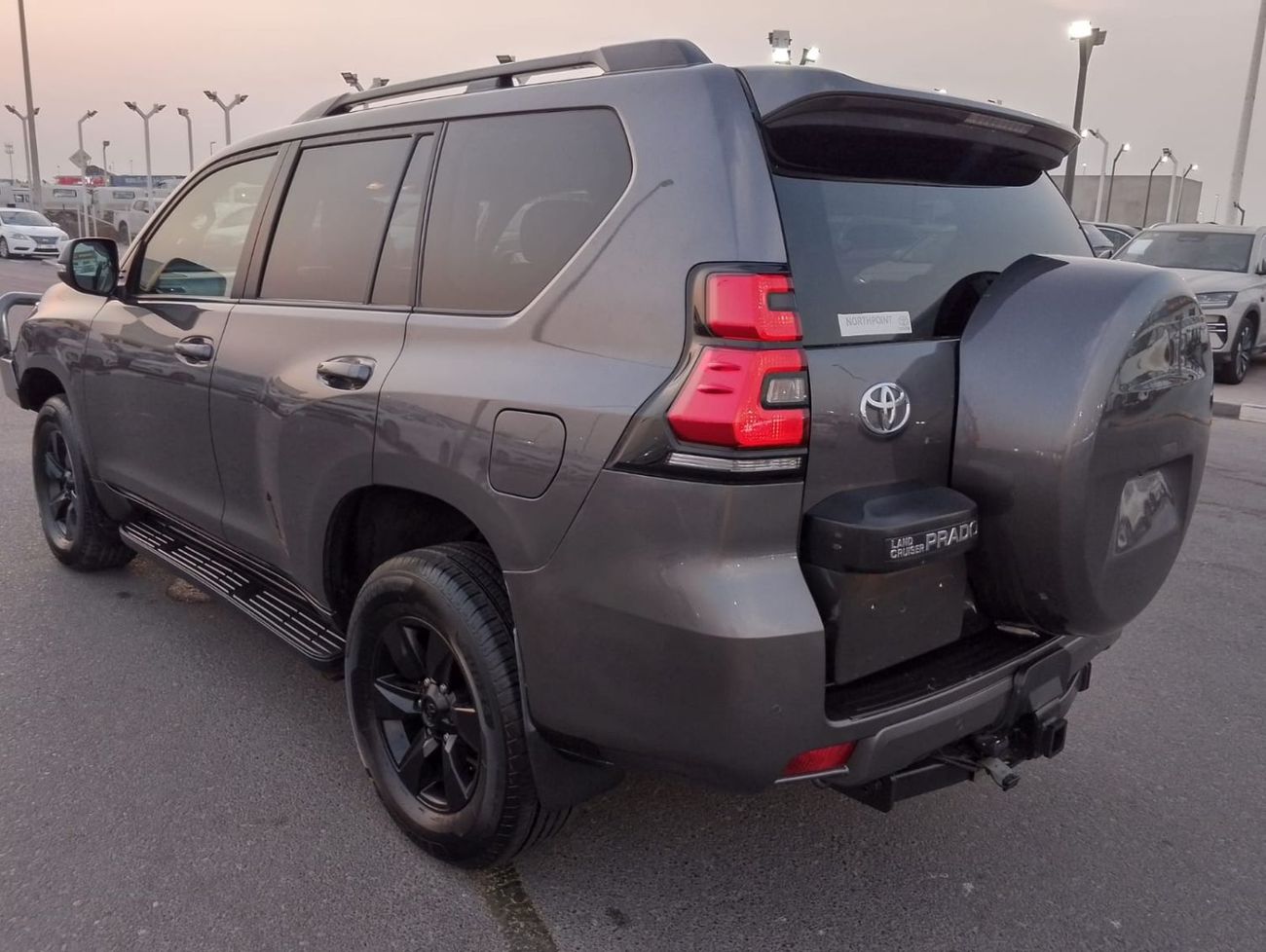 Toyota Prado Toyota prado 2021 2.8 Diesel engine Colour Grey push start Transmission Automatic Interior.Black Sun
