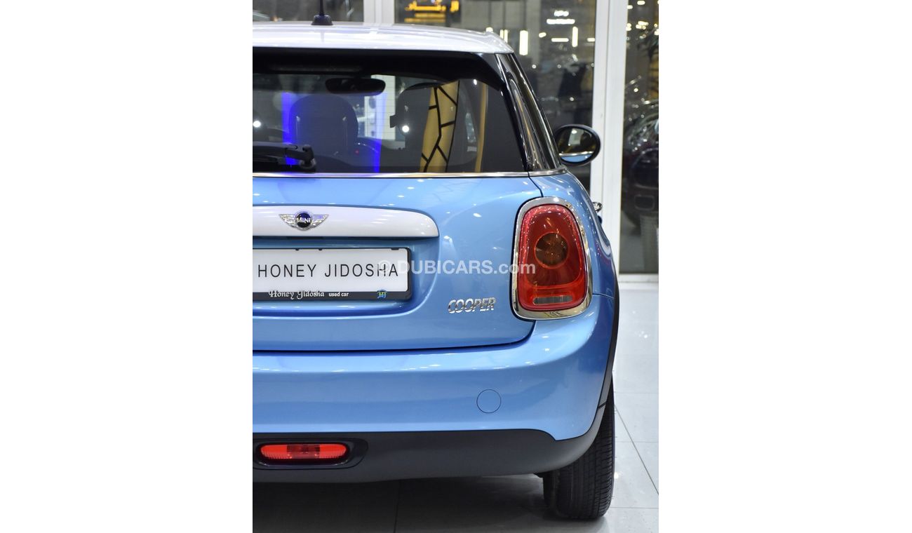 Mini Cooper EXCELLENT DEAL for our Mini Cooper ( 2015 Model ) in Blue Color GCC Specs