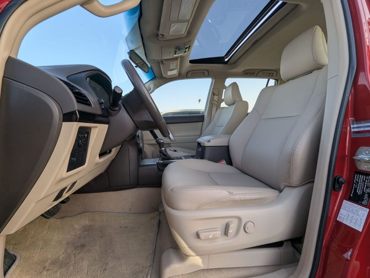 Toyota Prado Toyota Prado TXL red colour LHD